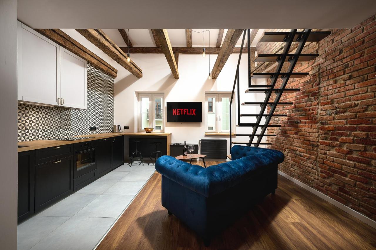 Apartamenty Piotrkowska 37 Loft W Centrum Lodzi Klimatyzacja Esterno foto